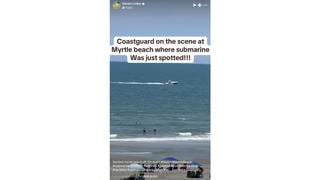 Fact Check: Video Does NOT Prove Submarine Sighting At Myrtle Beach, South Carolina, On June 22, 2025