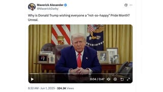 Fact Check: Video Of Trump Wishing 'Not So Happy Pride Month' Was NOT Authentic
