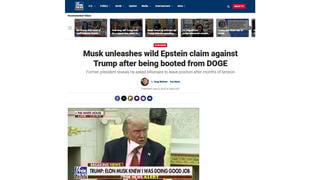 Fact Check: Fox News DID Refer To Trump As 'Former President' In Article About Musk Clash -- Probably Typo