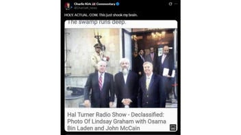 Fact Check: Photo Of John McCain And Lindsay Graham With Osama Bin Laden is NOT Authentic -- Old Fake