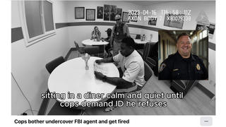 Fact Check: FAKE Video Shows Cops Handcuffing Black Undercover FBI Agent at Restaurant
