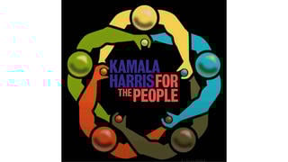 Fact Check: Satirical New 'Kamala Harris For The People' Logo Made 'As A Joke' According To Creator
