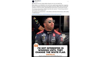 Fact Check: Bubba Wallace Did NOT Call for NASCAR to Ban the White Flag