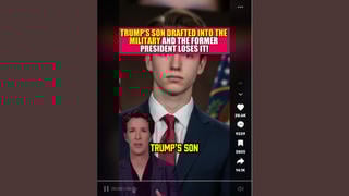 Fact Check: Donald Trump's Son Barron Was NOT 'Drafted Into The Military' In June 2025
