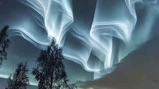 Fact Check: AI Video Did NOT Show 'White Auroras' Over Norway -- Generated With AI