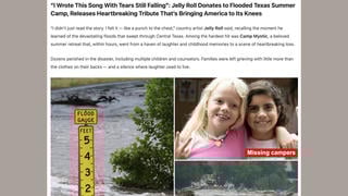 Fact Check: Jelly Roll Did NOT Release a New Song Called 'Angels Don't Pack Their Bags' As a Tribute to Texas Flood Victims