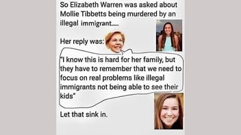 Fact Check: Viral Quote Does NOT Accurately Represent Elizabeth Warren's Words About Mollie Tibbetts