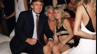 Fact Check: Photo Showing Trump, Epstein With Minor Girl Is NOT Authentic