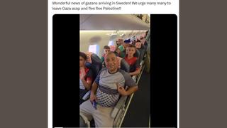 Fact Check: Video Does NOT Show Gazans Fleeing Palestine Arriving In Sweden -- It Shows A West Bank Soccer Team Touring Europe