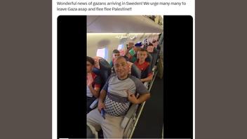 Fact Check: Video Does NOT Show Gazans Fleeing Palestine Arriving In Sweden -- It Shows A West Bank Soccer Team Touring Europe