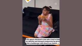 Fact Check: Video Does NOT Show Man Dressed As A Girl To Hide His Identity Detained By ICE And Offered Cheeseburger -- Video Is From Brazil