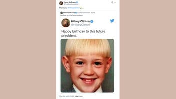 Fact Check: Hillary Clinton Did NOT Post Photo Of Conor McGregor Under Caption Saying 'Happy Birthday To This Future President'