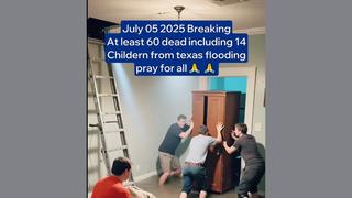 Fact Check: Video Does NOT Show July 2025 Texas Flooding In Which '14 Childern' Were Among 'At Least 60 Dead' -- Viral Video Mixes AI Video With Clips From Non-Texas Floods