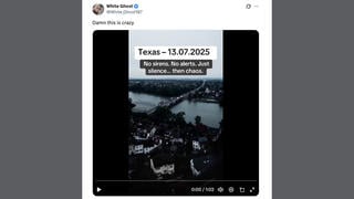 Fact Check: Video Does NOT Show 2025 Texas Floods