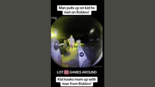 Fact Check:  Ring Video Of Man Hooking Up With Mom Of Kid He Met On Roblox Is NOT Authentic -- It's A Skit