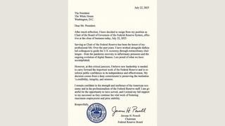 Fact Check: Jerome Powell Did NOT Write a July 22 Federal Reserve Resignation Letter