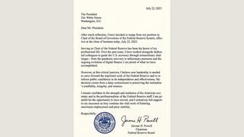 Fact Check: Jerome Powell Did NOT Write a July 22 Federal Reserve Resignation Letter