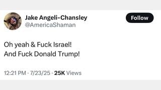Fact Check: 'QAnon Shaman' Jacob Angeli-Chansley DID Post 'Fuck Donald Trump'