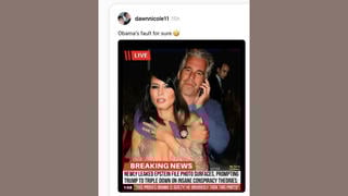 Fact Check: Image Of Jeffrey Epstein, Melania Trump And Stephen Miller Is NOT Real Photo