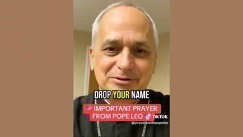 Fact Check: TikTok Video Labeled "Important Prayer From Pope Leo" Is NOT Authentic