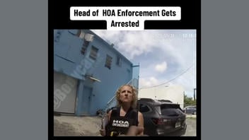 Fact Check: Video Does NOT Authentically Show 'Head Of HOA Enforcement' Being Arrested