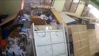 Fact Check: Video Of Shelves Crashing On Store Clerk Does NOT Show Russian Earthquake On July 29, 2025 -- It's Myanmar In March 2025