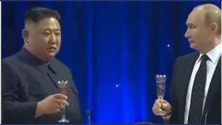 Fact Check: Vladimir Putin and Kim Jong Un Did NOT Refuse To Drink After A Toast -- The Video Is Edited