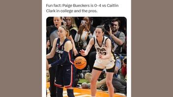 Fact Check: Paige Bueckers Is NOT 0-4 Versus Caitlin Clark In College And The Pros As Of July 13, 2025-- Bueckers At UConn Beat Clark At Iowa In 2021 NCAA