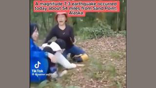 Fact Check: Viral Video Does NOT Show An Alaska Earthquake -- It's A Clickbait Mashup Of Scenes Not Shot In Alaska