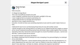 Fact Check: Statement By 'Megan Kerrigan Byron' On Facebook Was NOT Posted By Her Original, Now-Deleted, Account