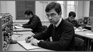 Fact Check: Picture Of Man Studying Electrical Engineering Is NOT Real Photo Of British Comedian Rowan Atkinson