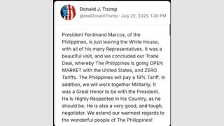 Fact Check: President Trump Was Correct -- Ferdinand Marcos (Junior) Is The Current President Of The Philippines