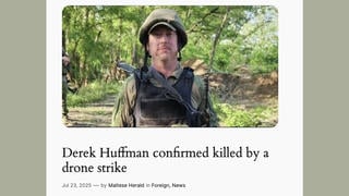 What We Know About Rumor American Derek Huffman Was Killed Fighting for the Russian Military