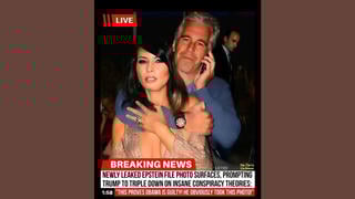 Fact Check: Image Of Jeffrey Epstein, Melania Trump And Stephen Miller Is NOT Real Photo