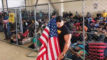 Fact Check: FAKE Image Shows Hulk Hogan Posing At Alligator Alcatraz -- Unrelated Old Photos Combined