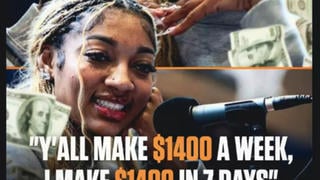Fact Check: NO EVIDENCE Angel Reese Said 'Y'all make $1,400 a week, I make $1,400 in 7 days' 