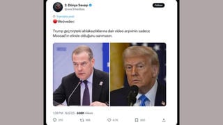 Fact Check: NO EVIDENCE Former Russian President Medvedev Warned President Trump Russia Has Video Of His 'Past Depravities' 