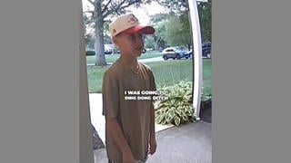 Fact Check: FAKE Video Shows Boy and Dad Caught 'Ding Dong Ditching' -- It's a Sketch