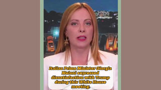 Fact Check: Video Of Italy's Prime Minister Meloni Describing Trump's Smell, Flatulence Is NOT Real -- AI Generated