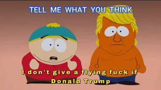 Fact Check: AI Generated South Park Clip Has Cartman Talking About Trump's Salary, Golf, Golden Ballroom -- Not Authentic