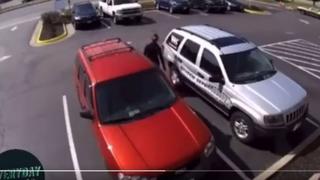 Fact Check: Viral Video Of Delivery Drone Dropping Car Battery On Parked Car Was An April Fool's Hoax To Promote A Parts Store