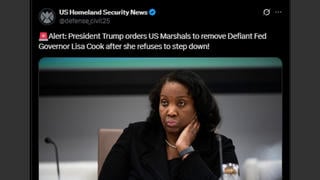 Fact Check: Trump Did NOT Order U.S. Marshals To Remove Fed Governor Lisa Cook After She Challenged The President's Firing Of Her
