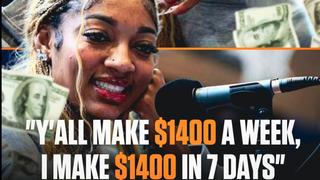 Fact Check: NO EVIDENCE Angel Reese Said 'Y'all make $1,400 a week, I make $1,400 in 7 days' 