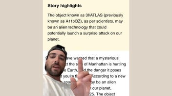 Fact Check: Scientists Did NOT Agree That 3I/ATLAS Is Alien Spacecraft Approaching Earth For 'Surprise Attack' In November 2025