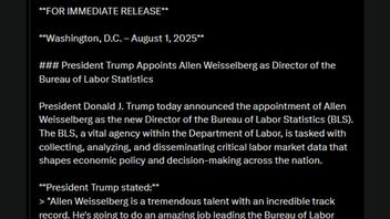Fact Check: President Trump Did NOT Name Former Trump Org CFO Allen Weisselberg To Be Bureau Of Labor Statistics Director
