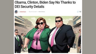 Fact Check: Obama, Biden, Clinton Did NOT Reject Secret Service Detail For Being 'DEI Hires' -- Satire Site Made It Up