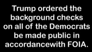 Fact Check: Trump Did NOT Make Public Criminal Records Of Democrats 'In Accordance With FOIA' -- It's A Satire Post