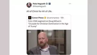 Fact Check: Defense Secretary Pete Hegseth DID Share Video In Which Pastors Say Women Should Not Vote