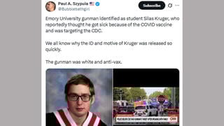 Fact Check: Gunman Near Emory University Campus Was NOT Identified As Silas Kruger -- Deceased Suspect Is Patrick Joseph White