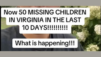 Fact Check: There Was NOT An Unusual Spike In Missing Children In Virginia In Early August 2025 -- Post Misstates The Data